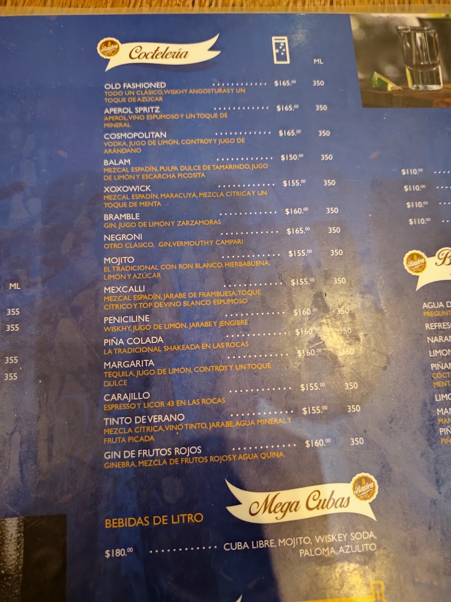 La Mercaderia Menu - Image 1