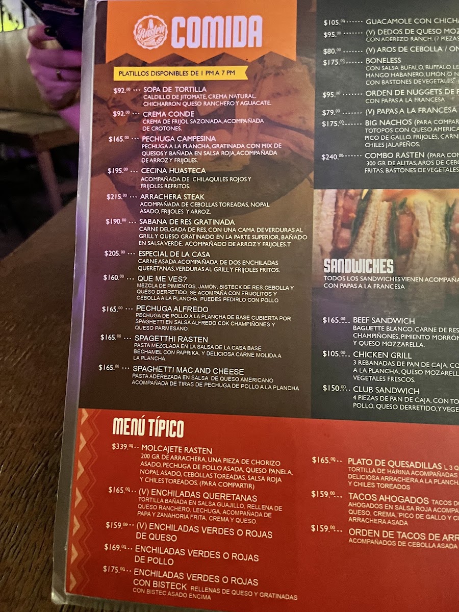 La Mercaderia Menu - Image 2
