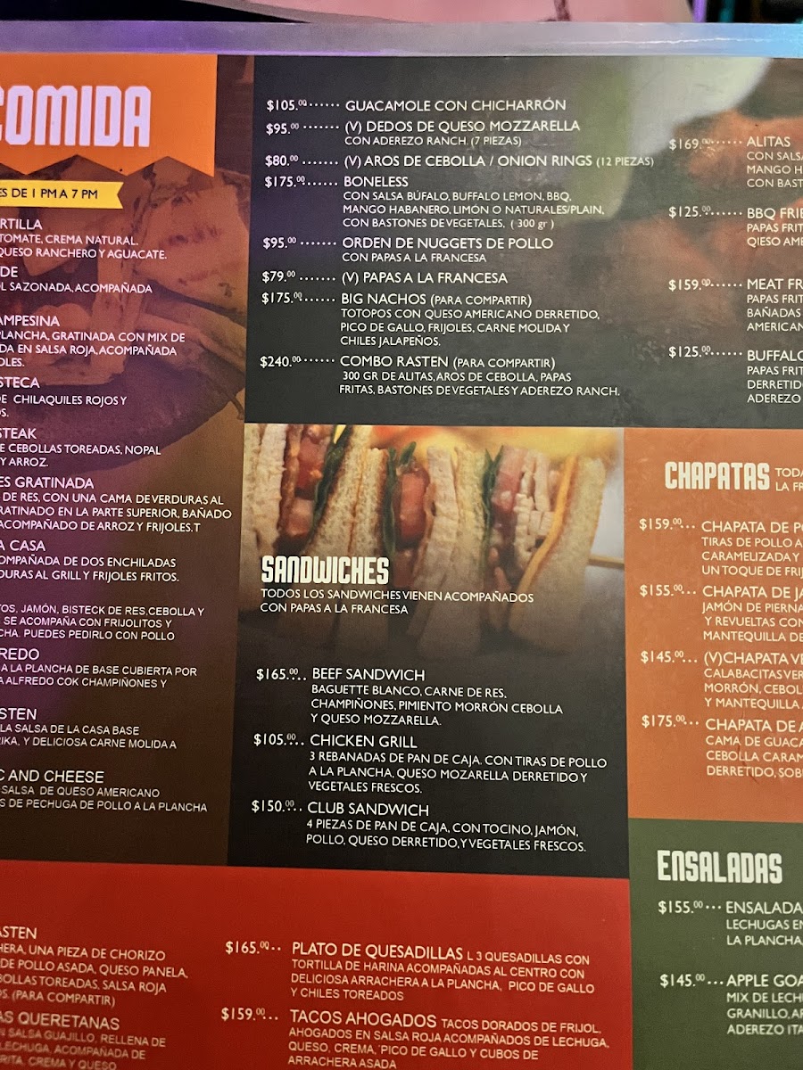 La Mercaderia Menu - Image 4